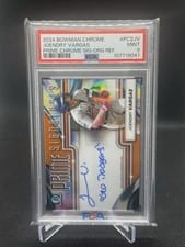 2024 Bowman Chrome Prime Chrome Signatures Joendry Vargas #PCS-JV card