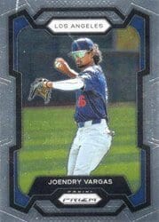 2024 Panini Prizm Base Set Joendry Vargas #43 card