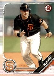 2019 Bowman Draft Base Set Joey Bart #BD-134 card
