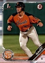 2019 Bowman Prospects Joey Bart #BP-50 card