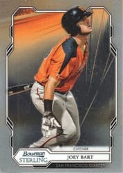 2019 Bowman Sterling Base Set Joey Bart #BPR-21 card