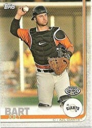 2019 Topps Pro Debut Base Set Joey Bart #9b card