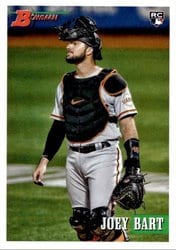 2021 Bowman Heritage Base Set Joey Bart #98 card