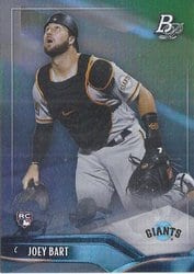 2021 Bowman Platinum Base Set Joey Bart #14 card