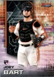 2021 Bowman's Best Base Set Joey Bart #80 card