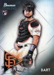 2021 Bowman Sterling Base Set Joey Bart #BSR-55 card