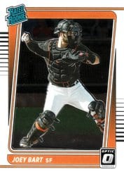 2021 Donruss Optic Base Set Joey Bart #36 card