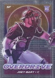 2021 Panini Chronicles Overdrive Joey Bart #4 card