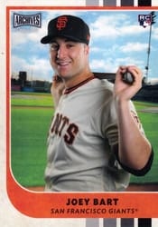 2021 Topps Archives Snapshots Base Set Joey Bart #41 card