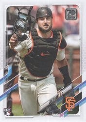 2021 Topps Base Set Joey Bart #12 card