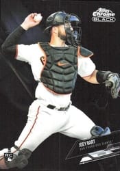 2021 Topps Chrome Black Base Set Joey Bart #29 card