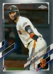 2021 Topps Chrome Update Base Set Joey Bart #USC86 card