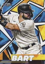 2021 Topps Fire Base Set Joey Bart #104 card
