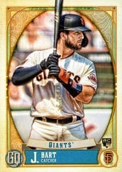 2021 Topps Gypsy Queen Base Set Joey Bart #254 card