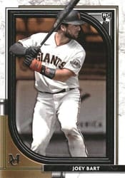 2021 Topps Museum Collection Base Set Joey Bart #69 card