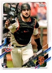 2021 Topps Opening Day Base Set Joey Bart #176 card
