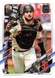 2021 Topps UK Edition Base Set Joey Bart #113 card