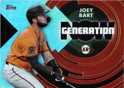 2022 Topps Generation Now Joey Bart #GN-26 card