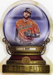 2022 Topps Gypsy Queen Crystal Gazing Joey Bart #CG-15 card