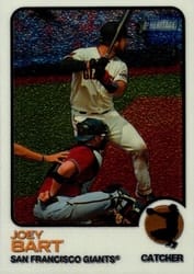 2022 Topps Heritage Chrome Joey Bart #559 card