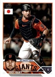 2023 Topps Japan Edition Base Set Joey Bart #76 card