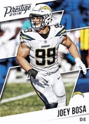 2018 Panini Prestige Base Set Joey Bosa #33 card