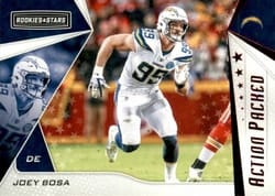 2019 Panini Rookies & Stars Action Packed Joey Bosa #AP-JB card