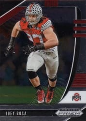 2020 Panini Prizm Draft Picks Base Set Joey Bosa #53 card