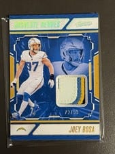 2024 Panini Absolute Absolute Heroes Memorabilia Joey Bosa #AHM-JBA card