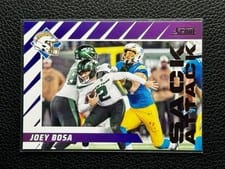 2024 Score Sack Attack Joey Bosa #14 card