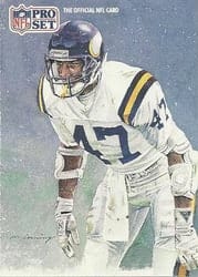 1991 Pro Set Base Set Joey Browner #399 card