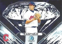 2020 Bowman Draft Applied Pressure Joey Cantillo #AP-JC card