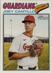 2026 Topps Heritage Base Set Joey Cantillo #251 card