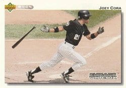 1992 Upper Deck Base Set Joey Cora #359 card