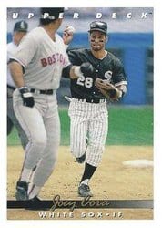 1993 Upper Deck Base Set Joey Cora #742 card