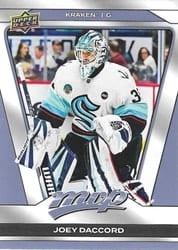2025-26 Upper Deck MVP Base Set Joey Daccord #33 card