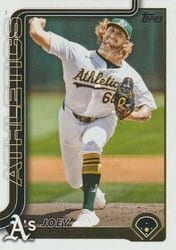 2025 Topps Base Set Joey Estes #445 card