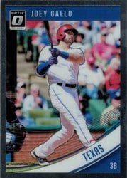 2018 Donruss Optic Base Set Joey Gallo #150 card
