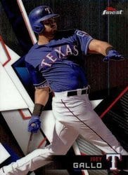 2018 Finest Base Set Joey Gallo #9 card