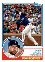 2018 Topps Update 1983 Topps Joey Gallo #83-26 card