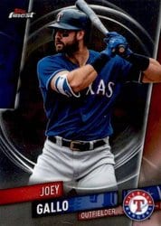 2019 Finest Base Set Joey Gallo #62 card