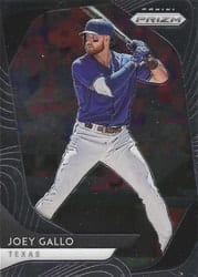 2020 Panini Prizm Base Set Joey Gallo #215 card