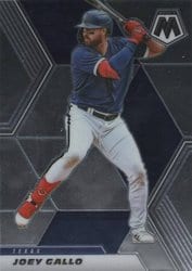 2021 Panini Mosaic Base Set Joey Gallo #156 card