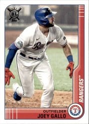 2021 Topps Big League Base Set Joey Gallo #130 card