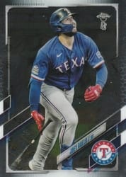2021 Topps Chrome Ben Baller Edition Base Set Joey Gallo #47 card