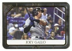 2021 Topps Gallery Base Set Joey Gallo #134 card