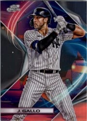 2022 Topps Cosmic Chrome Base Set Joey Gallo #78 card