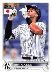 2022 Topps Japan Edition Base Set Joey Gallo #94 card
