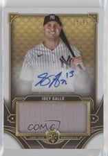 2022 Topps Triple Threads Autograph Single Jumbo Relics Joey Gallo #ASJR-JG card