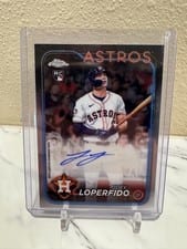 2024 Topps Chrome Update Autographs Joey Loperfido #AC-JOE card